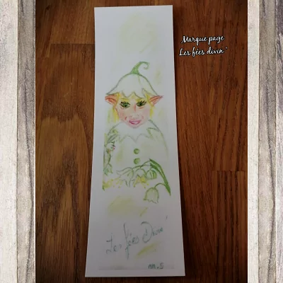Marque page lutin