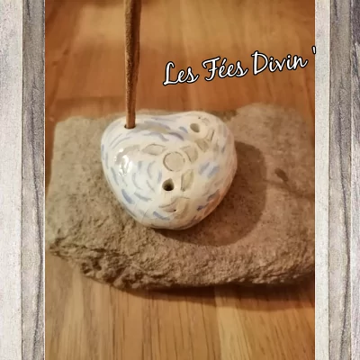 Porte encens coeur signe astrologique  scorpion